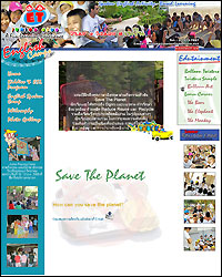 First page of website juniorclubonline.net